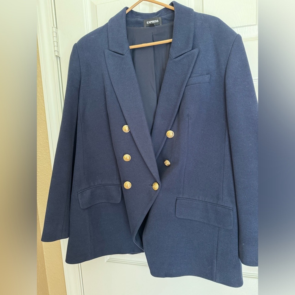 Express Navy Blue Blazer (XL)